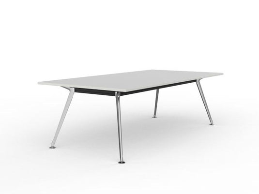 Knight Team Boardroom Table - Silver Frame
