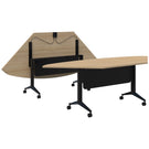 Jump Trapezium Flip Table with Modesty Panel