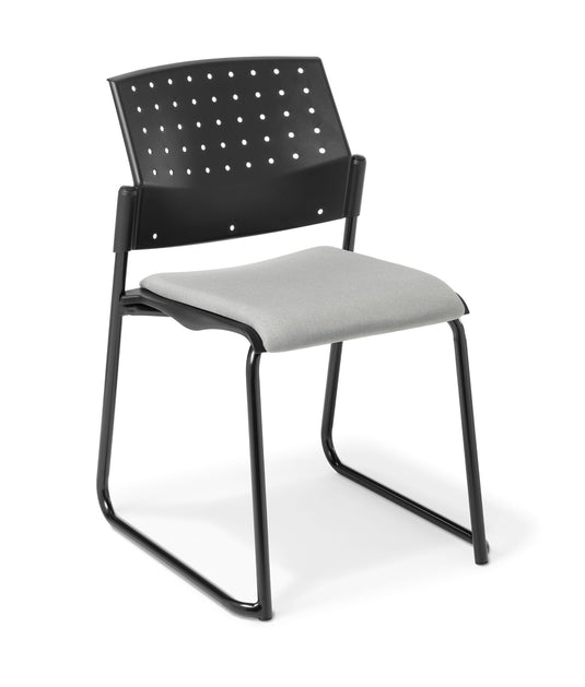 Eden 550 Sled Chair Upholstered