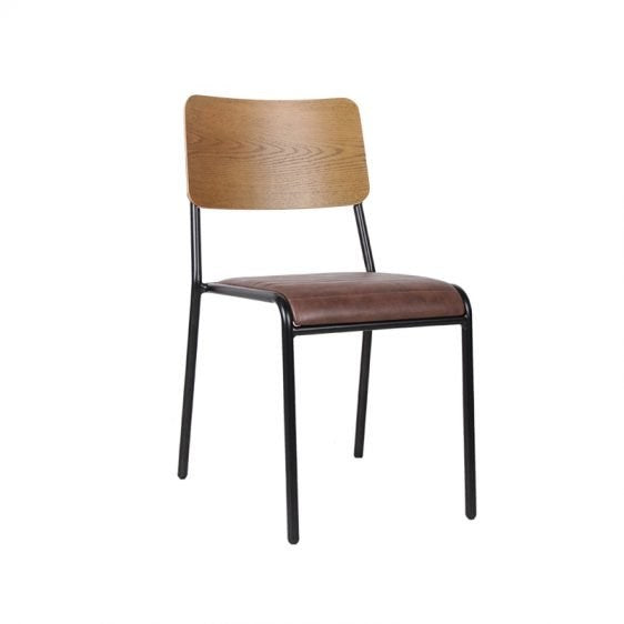 Load image into Gallery viewer, Retro School Dining Chair
