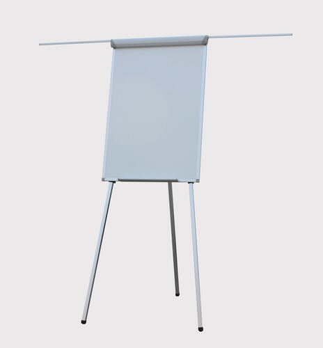Load image into Gallery viewer, Boyd Visuals Flip Chart Telescopic Legs in Porcelain, 700W x 1000H

