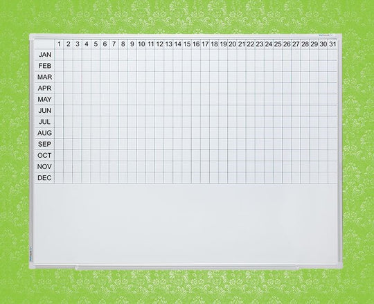Boyd Porcelain Year Planner Whiteboard