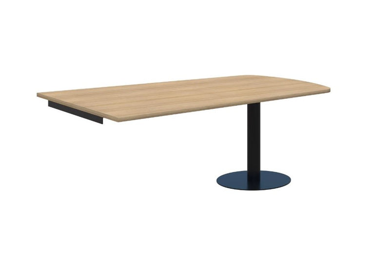 Load image into Gallery viewer, Classic Trapezium Wallmounted Table Black Base
