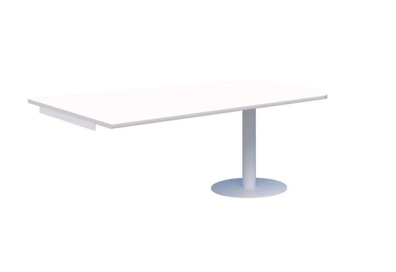 Load image into Gallery viewer, Classic Trapezium Wallmounted Table Black Base
