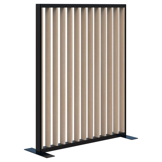 Connect Freestanding Straight Fin Wall