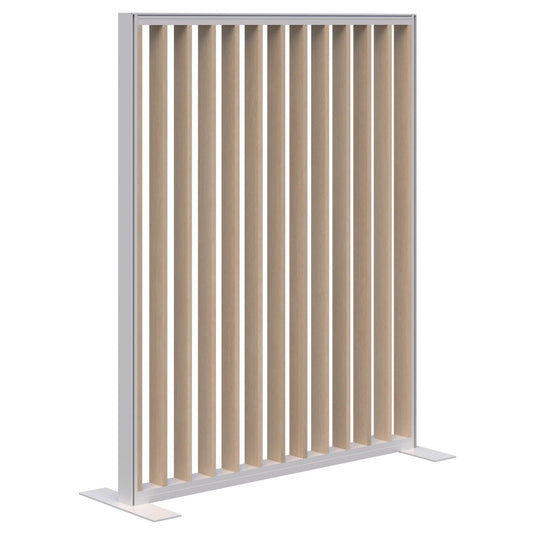 Connect Freestanding Straight Fin Wall