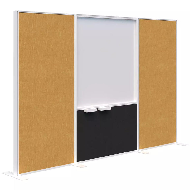 Load image into Gallery viewer, Connect Freestanding Fabric/Whiteboard/Fabric
