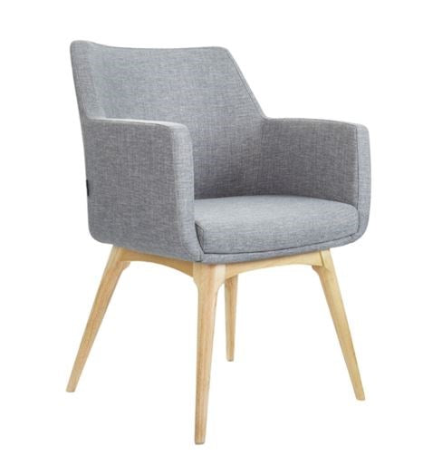 Konfurb Hady Solid Wooden Legs Chair