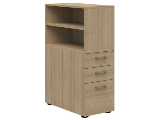 Accent Mascot Personal Storage - Drawers & Open Shelf
