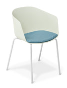 Eden Max Tub 4-Leg Chair - Seat Upholstered