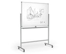 Mobile Pivoting Whiteboard Porcelain Ceramic
