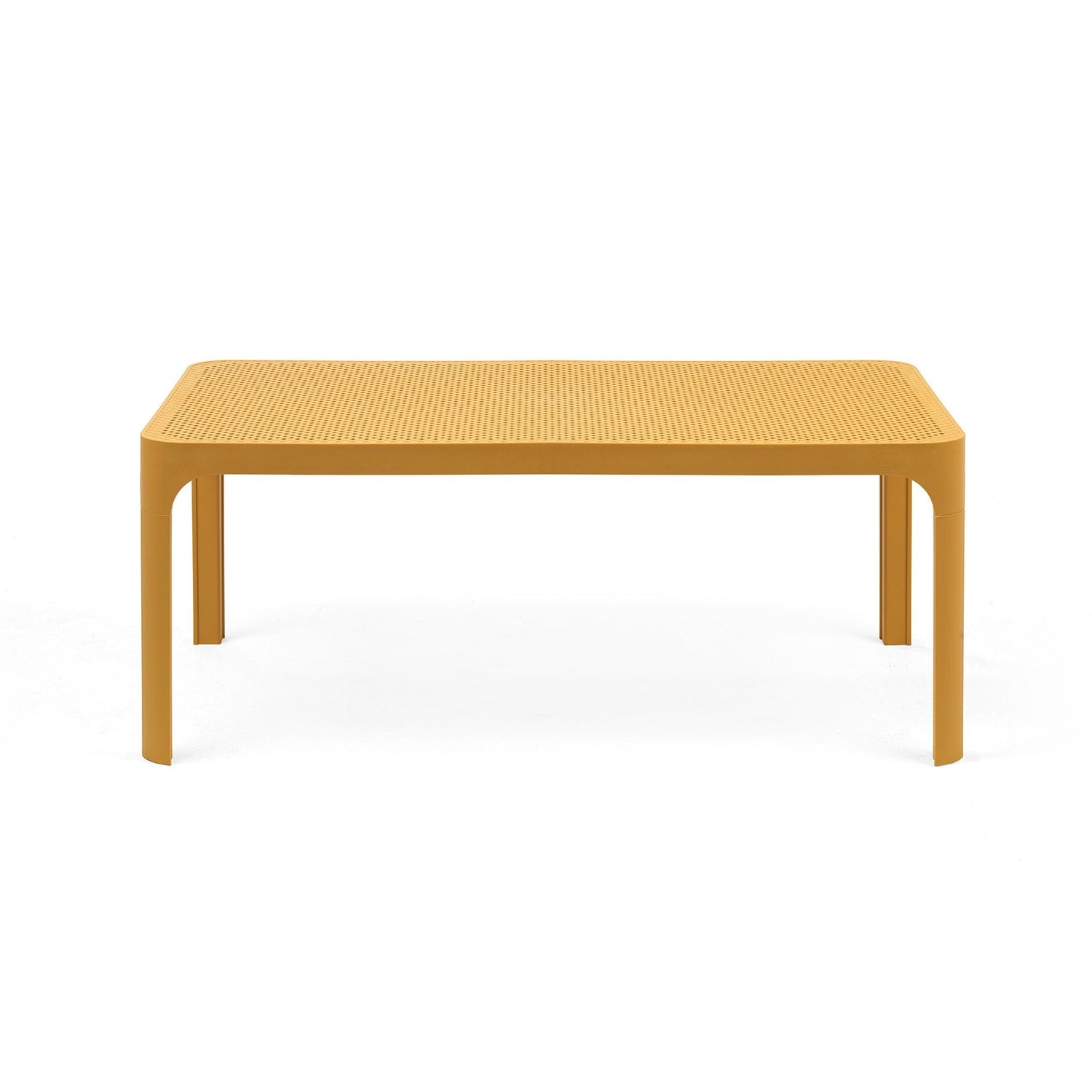 Nardi Resin Net Coffee Table 40 - Mustard