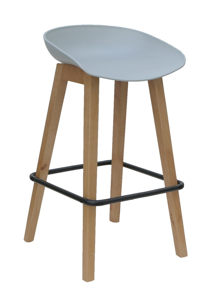 Load image into Gallery viewer, Konfurb Pala Barstool with Polyprop Seat
