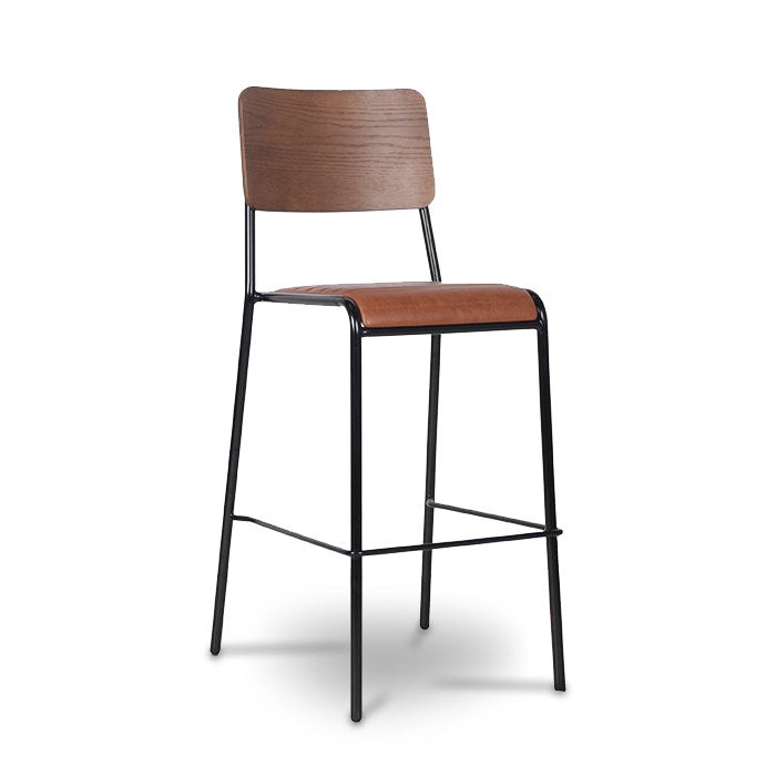 Load image into Gallery viewer, Retro School Tall Bar Stool

