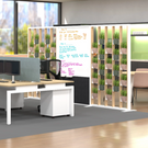 Connect Freestanding Plant Wall